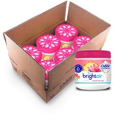 Bright Air Super Odor Eliminator Air Freshener - 14 fl oz (0.4 quart) - Island Nectar, Pineapple - 60 Day - 6 / Carton