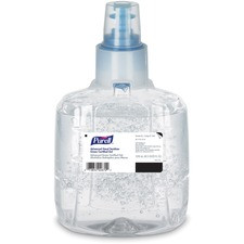 PURELL Sanitizing Gel Refill - 40.6 fl oz (1200 mL) - Hands-free Dispenser - Kill Germs - Skin, Hand - Clear - Fragrance-free, Dye-free - 2 / Carton