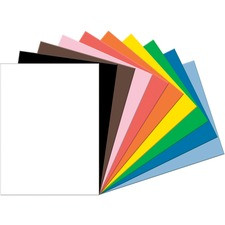 Tru-Ray Heavyweight Construction Paper - 0.50"Height x 24"Width x 18"Length - 50 / Pack - Assorted - Sulphite