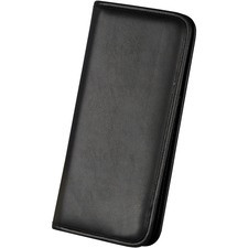 Samsill Sterling Professional Business Card Holder - 160 Capacity - Stitched