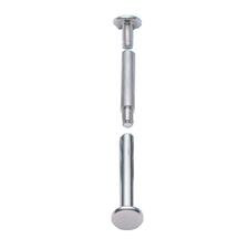 CLI Aluminum Screw Posts - x 1" Length x 0.2" Diameter - Silver - Aluminum - 100 / Box