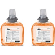 Gojo TFX Premium Foam Antibacterial Handwash - Floral Scent - 40.6 fl oz (1200 mL) - Kill Germs - Hand - 2 / Carton
