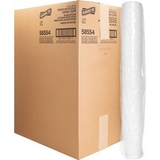 Genuine Joe Hot/Cold Foam Cups - 16 fl oz - 20 / Carton - White - Foam - Hot Drink, Cold Drink
