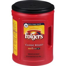 Folgers Ground Classic Roast Coffee - Classic/Medium - 48 oz - 1 Each
