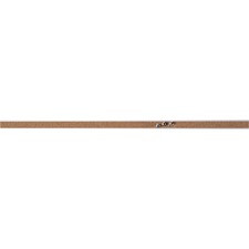 Lorell Cork Strip Bulletin Bar - 24" Width - Cork Surface - Self-healing, Fade Resistant, Self-sealing - Anodized Aluminum Frame - 1 Each