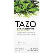 Tazo China Green Tips Green Tea Bag - 24 Filterbag - 24 / Box