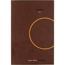At-A-Glance Plan.Write.Remember. One-Day-Per-Page Planner - Daily - 1 Year - January 2023 till December 2023 - 1 Day Single Page Layout - 6" x 9" Sheet Size - Wire Bound - Gray - 1 Each