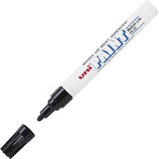 uni-ball Uni-Paint PX-20 Oil-Based Medium Point Marker - Medium Marker Point - Black Oil Based Ink - 1 / Each