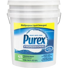 Purex DialProf Multipurp Liquid Detergent - Liquid - 640 fl oz (20 quart) - Mountain Breeze Scent - 1 Each - Blue