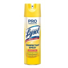 Professional Lysol Original Disinfect Spray - Ready-To-Use Spray - 19 fl oz (0.6 quart) - Original Scent - 1 Each - Clear