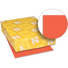 Astrobrights Inkjet, Laser Colored Paper - Rocket Red - Letter - 8 1/2" x 11" - 24 lb Basis Weight - Smooth - 500 / Ream - FSC - Acid-free, Lignin-free, Chlorine-free, Heavyweight