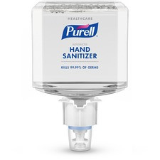 PURELL Advanced Sanitizing Foam Refill - Clean Scent - 40.6 fl oz (1200 mL) - Push Pump Dispenser - Kill Germs - Multipurpose - Clear - Hypoallergenic, Dye-free, Refillable - 2 / Carton