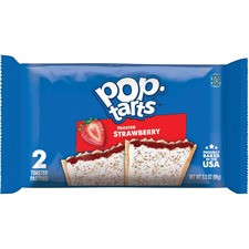 Pop-Tarts&reg Frosted Strawberry - Strawberry - 1 - 12 / Box