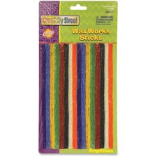 Creativity Street Bright Hues Wax Works Sticks - x 8"Length - 48 / Pack - Assorted