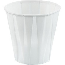 Solo Cup 3.5 oz. Paper Cups - 100 - 3.50 fl oz - 50 / Carton - White - Paper - Medicine