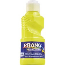 Prang Ready-to-Use Fluorescent Paint - 8 fl oz - 1 Each - Fluorescent Yellow