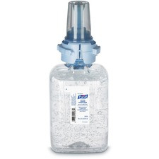 PURELL Sanitizing Gel Refill - Fragrance-free Scent - 23.7 fl oz (700 mL) - Push Pump Dispenser - Kill Germs - Hand - Clear - Fragrance-free - 1 Each