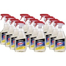 Windex Multisurface Disinfectant Spray - Ready-To-Use Spray - 32 fl oz (1 quart) - Bottle - 12 / Carton - Gold