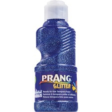 Dixon Ready-to-Use Glitter Paint - 8 fl oz - 1 Each - Glitter Blue