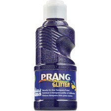 Prang Ready-to-Use Glitter Paint - 8 fl oz - 1 Each - Glitter Purple
