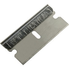 Consolidated Stamp Jiffi Cutter Utility Knife Replacement Blades - Retractable - Carbon Steel - 100 / Pack - Metallic