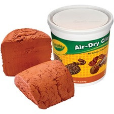 Crayola Air-Dry Clay - Sculpture - 1 Each - Terra Cotta