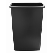 Rubbermaid Commercial Slim Jim 23-Gallon Container - 23 gal Capacity - Easy to Clean, Durable, Smooth, Contoured Edge - Gray - 1 Each