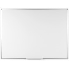 Bi-silque Ayda Melamine Dry Erase Board - 36" (3 ft) Width x 48" (4 ft) Height - Melamine Surface - Rectangle - Horizontal/Vertical - 1 Each