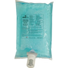 Rubbermaid Commercial Moisturizing Foam Soap Dispenser Refill - Light Citrus Scent - 37.2 fl oz (1100 mL) - Kill Germs - Skin, Hand - Blue - 4 / Carton