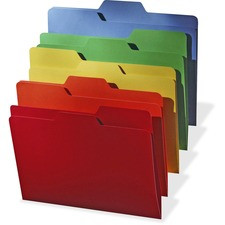 Find It 1/3 Tab Cut Letter Top Tab File Folder - 8 1/2" x 11" - Assorted - 80 / Pack