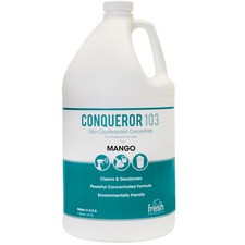 Fresh Products Bio Conqueror 103 Deodorizer - Concentrate - 128 fl oz (4 quart) - Mango ScentBottle - 1 Each - Clear