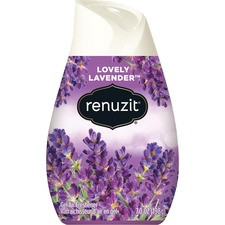 Renuzit Lovely Lavender Gel Air Freshener - 7 fl oz (0.2 quart) - Fresh Lavender - 1 Each