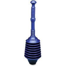 Impact Products Deluxe Professional Plunger - 2.75" Cup Diameter - Polyethylene - Dark Blue