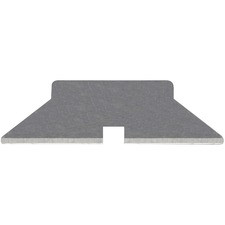 Consolidated Stamp EasyCut Carton Cutter Replacement Blades - Corrosion Resistant - Stainless Steel - 10 / Pack - Metallic