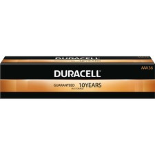 Duracell Coppertop Alkaline AAA Battery - MN2400 - For Multipurpose - AAA - 1.6 V DC - 36 / Pack