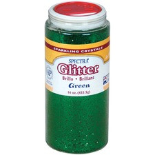 Spectra Glitter Sparkling Crystals - 16 oz - 1 Each - Green