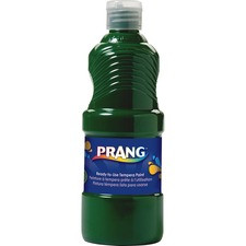 Prang Liquid Tempera Paint - 16 oz - 1 Each - Green