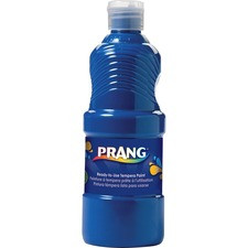 Prang Liquid Tempera Paint - 16 oz - 1 Each - Blue