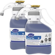 Diversey Glance NA Glass Cleaner - Liquid - 47.3 fl oz (1.5 quart) - 2 / Carton - Blue