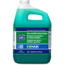 Spic and Span Floor and Multi-surface Cleaner - Liquid - 128 fl oz (4 quart) - 1 Each - Green