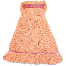 Genuine Joe Narrow Band Large Mophead - Rayon, Cotton