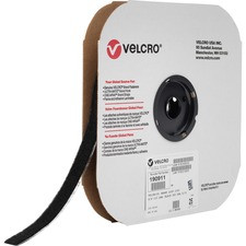 VELCRO 190911 Industrial Industrial - Loop 1000 - 25 yd Length x 0.75" Width - 1 / Roll - Black