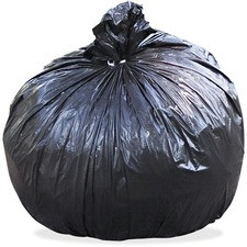 Stout Recycled Content Trash Bags - 60 gal - 38" Width x 60" Length x 1.50 mil (38 Micron) Thickness - Brown - 100/Carton - Office, Industry, Home