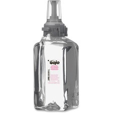 Gojo ADX-12 Clear/Mild Handwash Refill - Fresh Fruit Scent - 42.3 fl oz (1250 mL) - Bottle Dispenser - Hand, Skin - Clear - Dye-free, Dye-free, Rich Lather, Bio-based - 1 Each