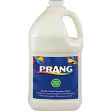 Prang Liquid Tempera Paint - 1 gal - 1 Each - White
