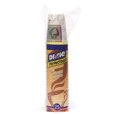 Georgia-Pacific Dixie PerfecTouch Hot Cup - 8oz - 500 / Case - Paper