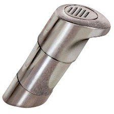 Health Guard TOPFILL Counter Mount Dispenser - Manual - Counter Mountable, Refillable, Spill-free, Leak Proof, Durable - Chrome - 1Each