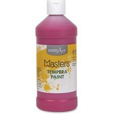 Handy Art 16 oz. Little Masters Tempera Paint - 16 fl oz - 1 Each - Magenta