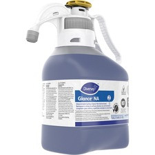 Diversey Glance NA Glass Cleaner - Liquid - 47.3 fl oz (1.5 quart) - 1 Each - Blue