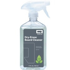 Quartet Whiteboard Cleaning Spray - 17 fl oz - Used as Stain Remover, Ink Remover, Ghost Remover, Dust Remover, Dirt Remover - Non-toxic, Ghost Resistant, Stain Resistant, Non-toxic, Low Odor - White - 1Each